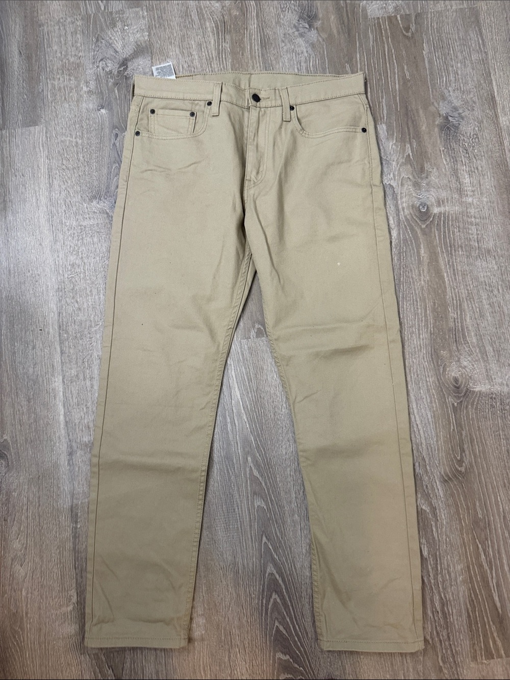 Levi's Men's Straight Khaki/Tan Jeans